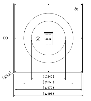 Burgerhout Elytra Combined terminal sealplate set 250 thumbnail