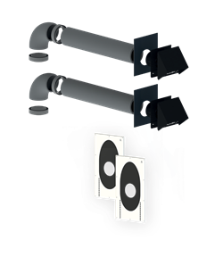 Burgerhout Heat pump boiler connection kit DN160 thumbnail