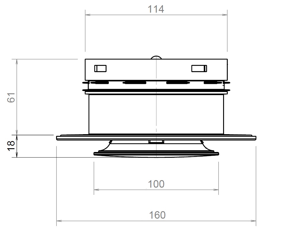 Hybalans+ Supply/Extract air valve Conus thumbnail