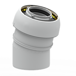 EasySafe Elbow PP Concentric 60/100 15° thumbnail