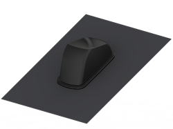 DX Pitched Roof Flashing 25-55° Black thumbnail