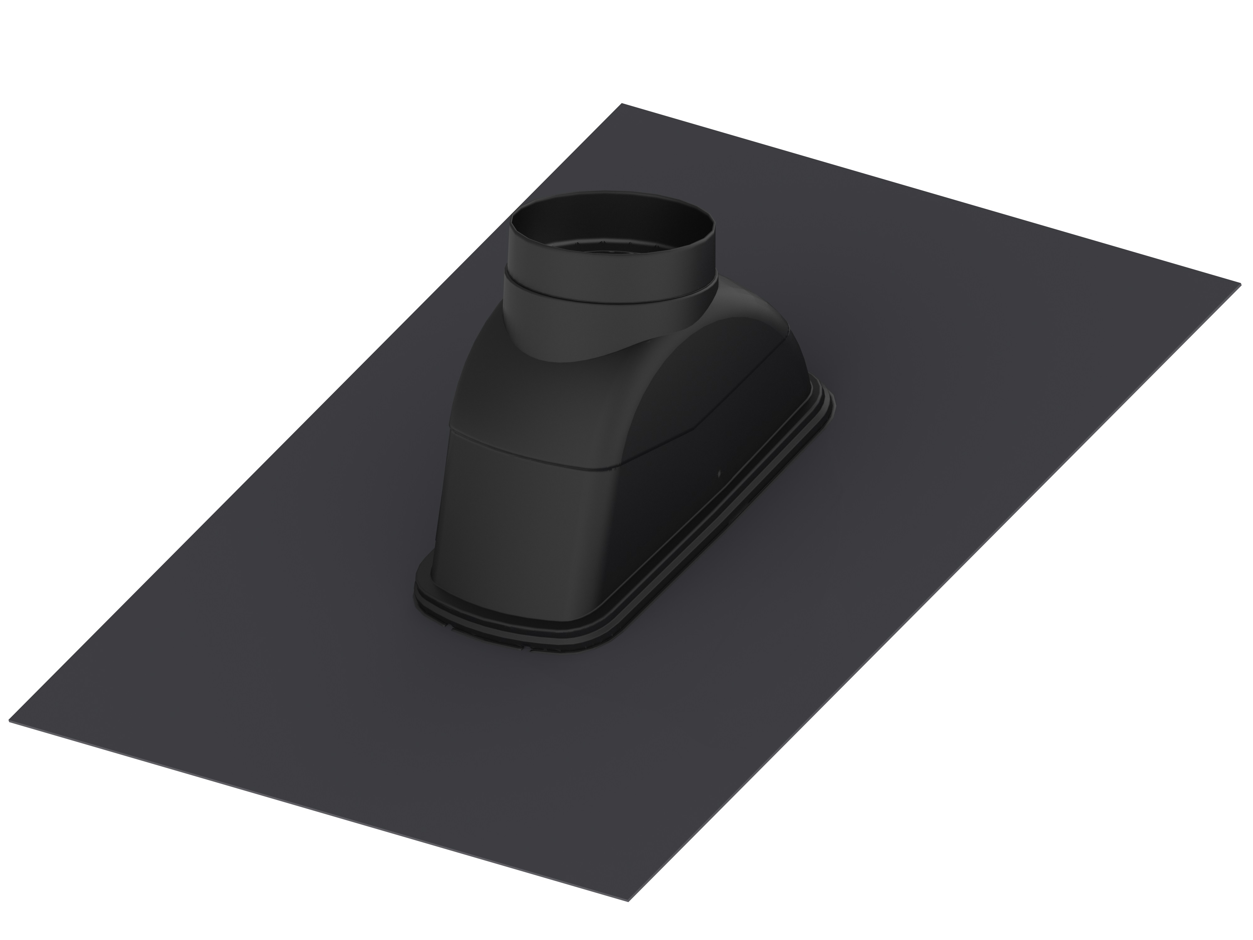 DX Pitched Roof Flashing 210 Black Featured Image