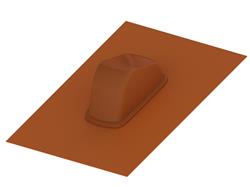 DX Pitched Roof Flashing 25-55° Terra thumbnail