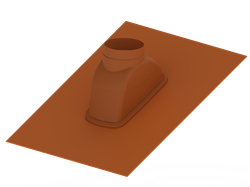 DX Pitched Roof Flashing 210 Terra thumbnail