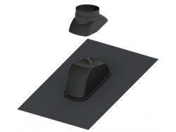 DX Pitched Roof Flashing 210 Black thumbnail