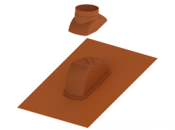 DX Pitched Roof Flashing 210 Terra thumbnail