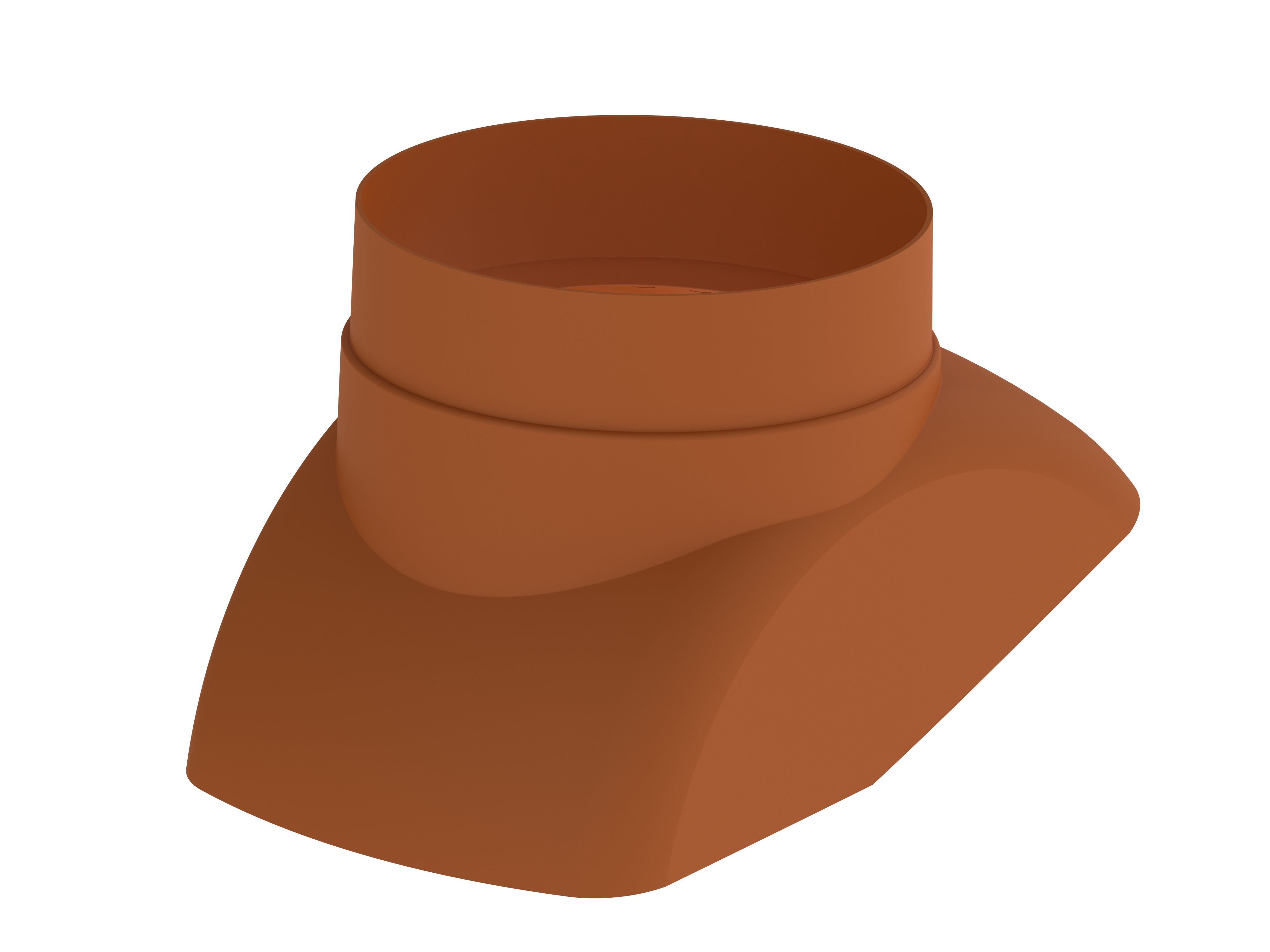 Adjustable collar PP D175 Terra thumbnail
