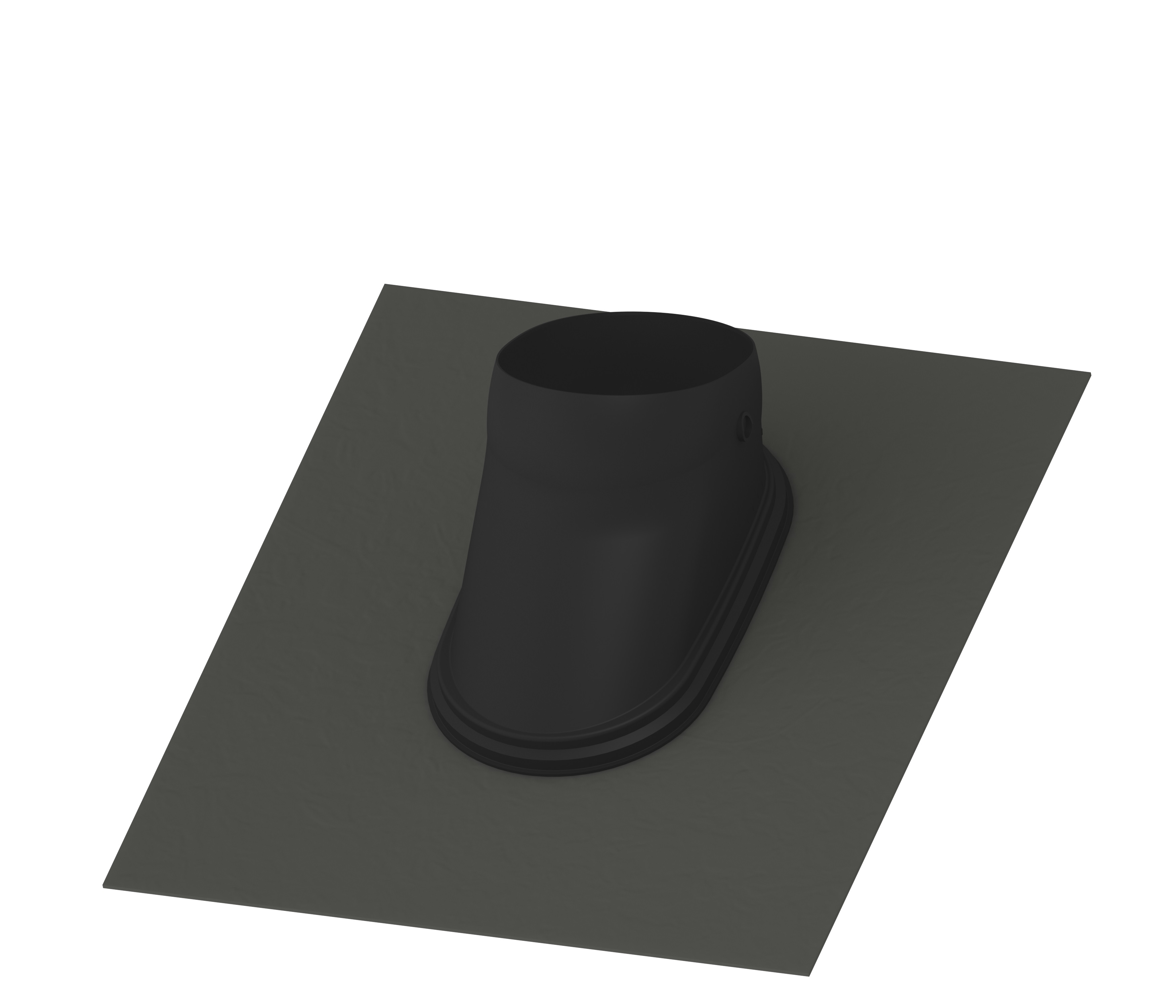 Burgerhout FX Easy Pitched Roof Flashing Black