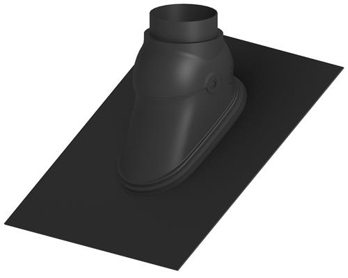 Burgerhout FX Easy Doorvoerpan kit Zwart
