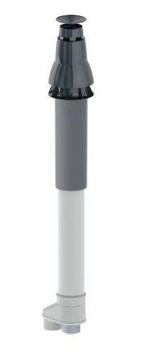 Burgerhout Twinline Skyline 3000 Dakdoorvoer Zwart