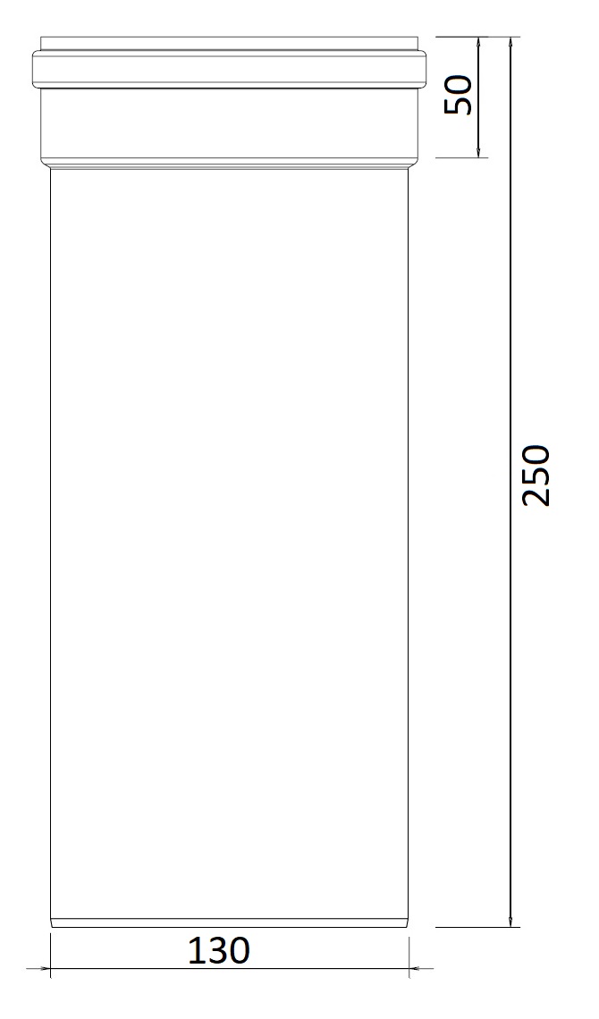 Twinline Extension PP 130 L=250 thumbnail