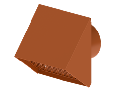 Wall terminal Ventilation 160 Terra thumbnail