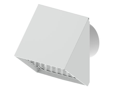 Burgerhout Muurdoorvoer Ventilatie Wit