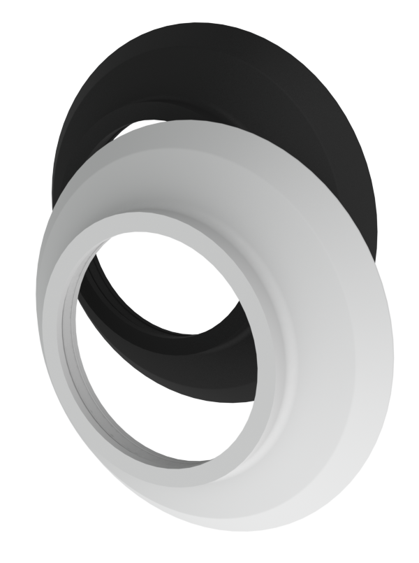 Wall seal TPE 100 2x Black+White thumbnail