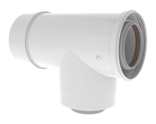 Burgerhout TwinSafe T-stuk