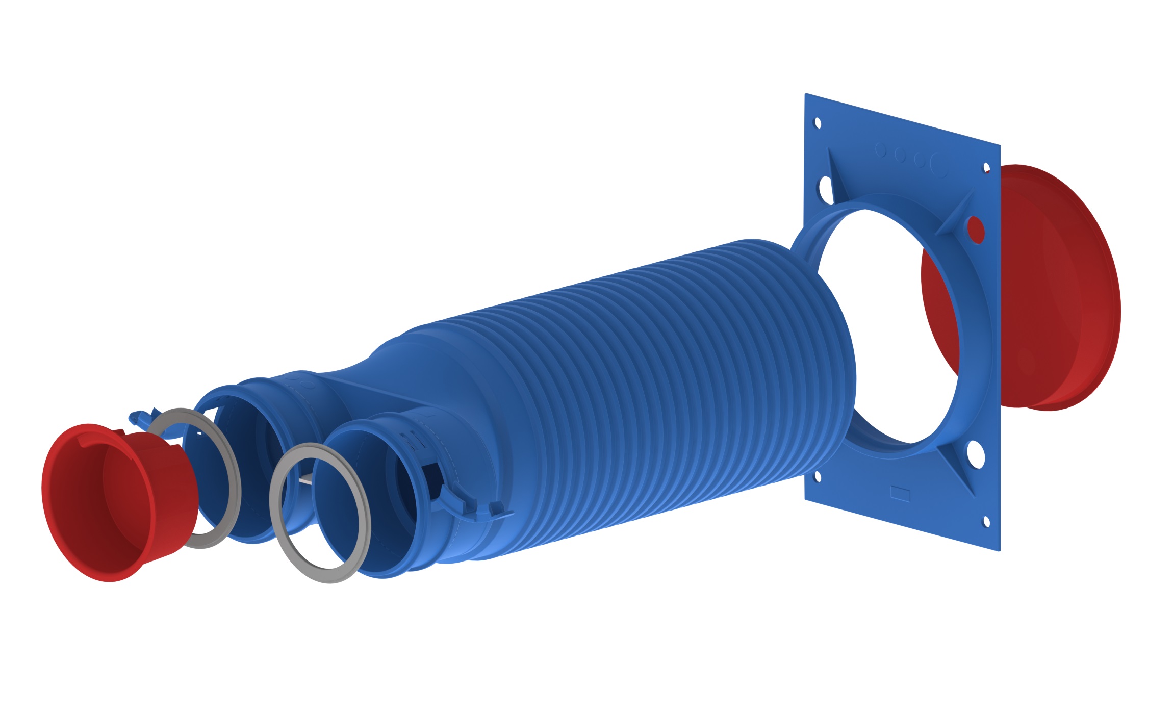 Hybalans+ Ventielaansluiting 125 2x75