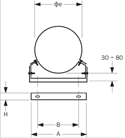 Burgerhout Wallband DP80/SPG130 thumbnail