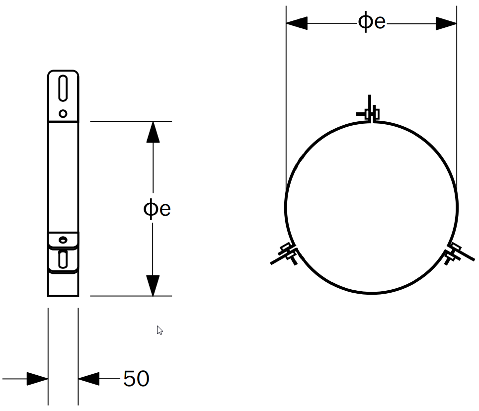 Burgerhout Band for Tie Rods DP200/SP250 thumbnail