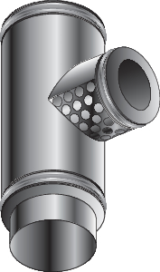 Burgerhout DP25 T-stuk