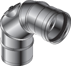 Burgerhout SPG Adjustable Elbow 0-90° + inspection Featured Image