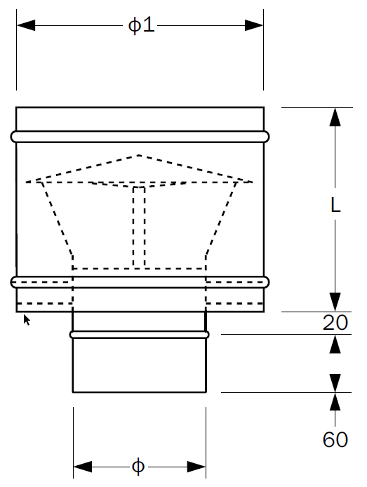 Burgerhout SPG Round Terminal d.150 thumbnail