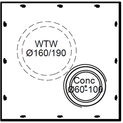 Mini-Delta Dakbeschotplaat M 30-39° luchtdicht zr thumbnail