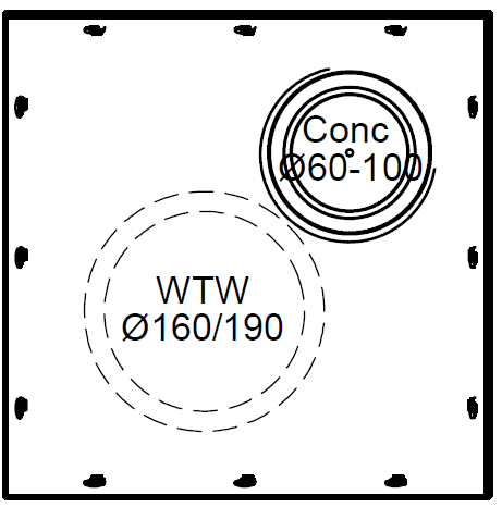 Mini-Delta Dakbeschotplaat N 40-49° luchtdicht zr thumbnail