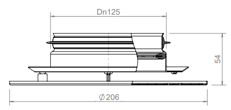 Hybalans+ Supply/Extract Design valve Round thumbnail