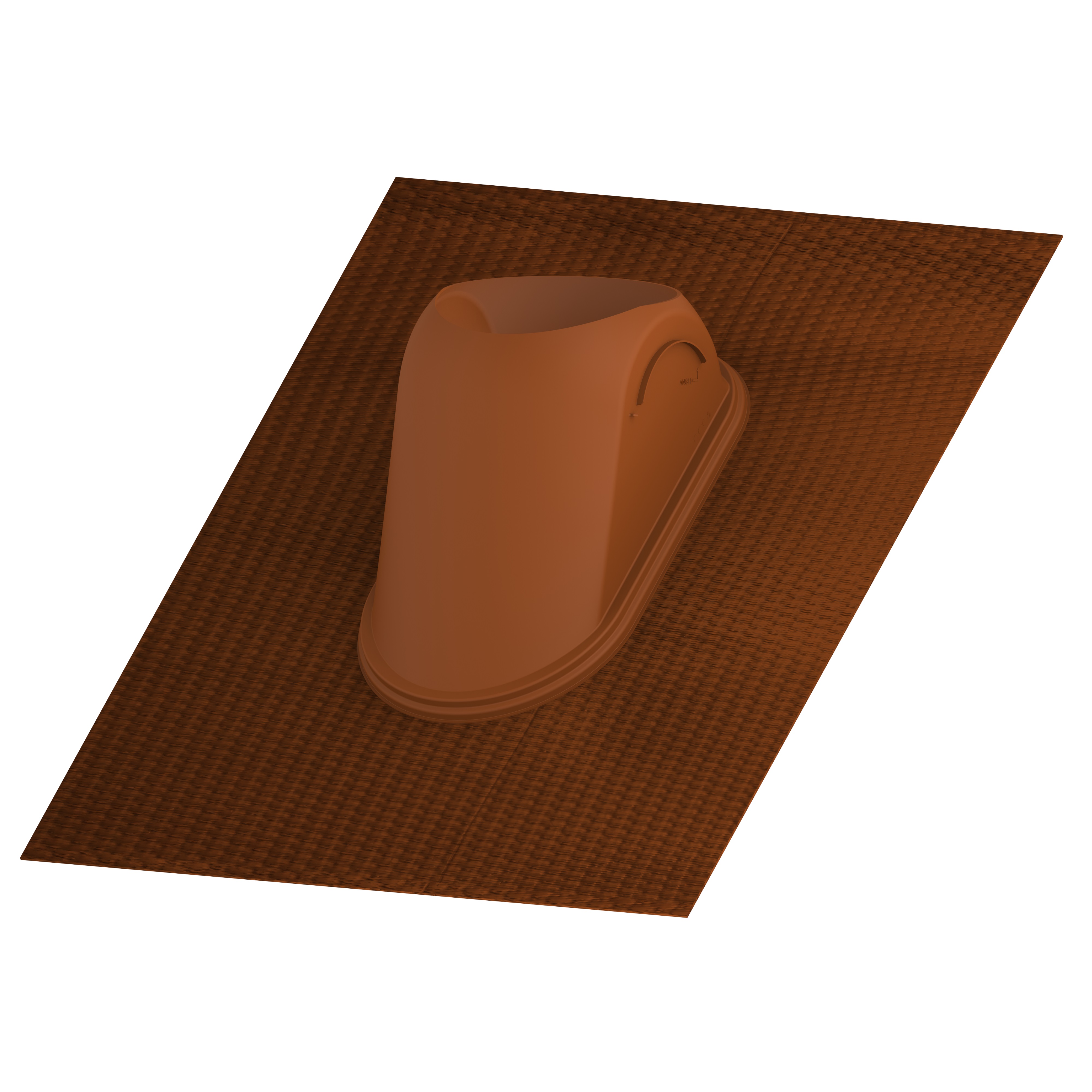 Burgerhout DX Easy Pitched Roof Flashing Terracotta