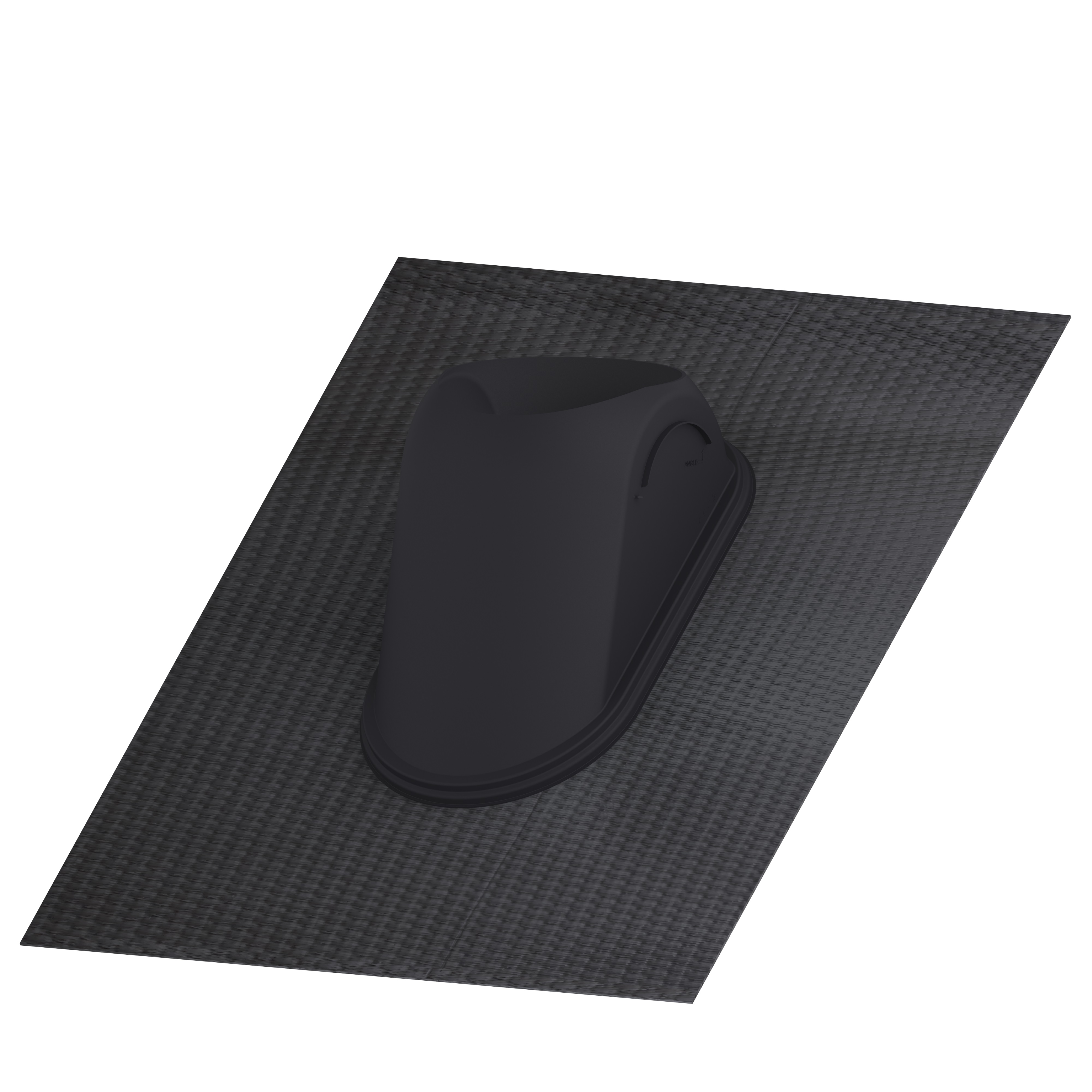 Burgerhout DX Easy Pitched Roof Flashing Black