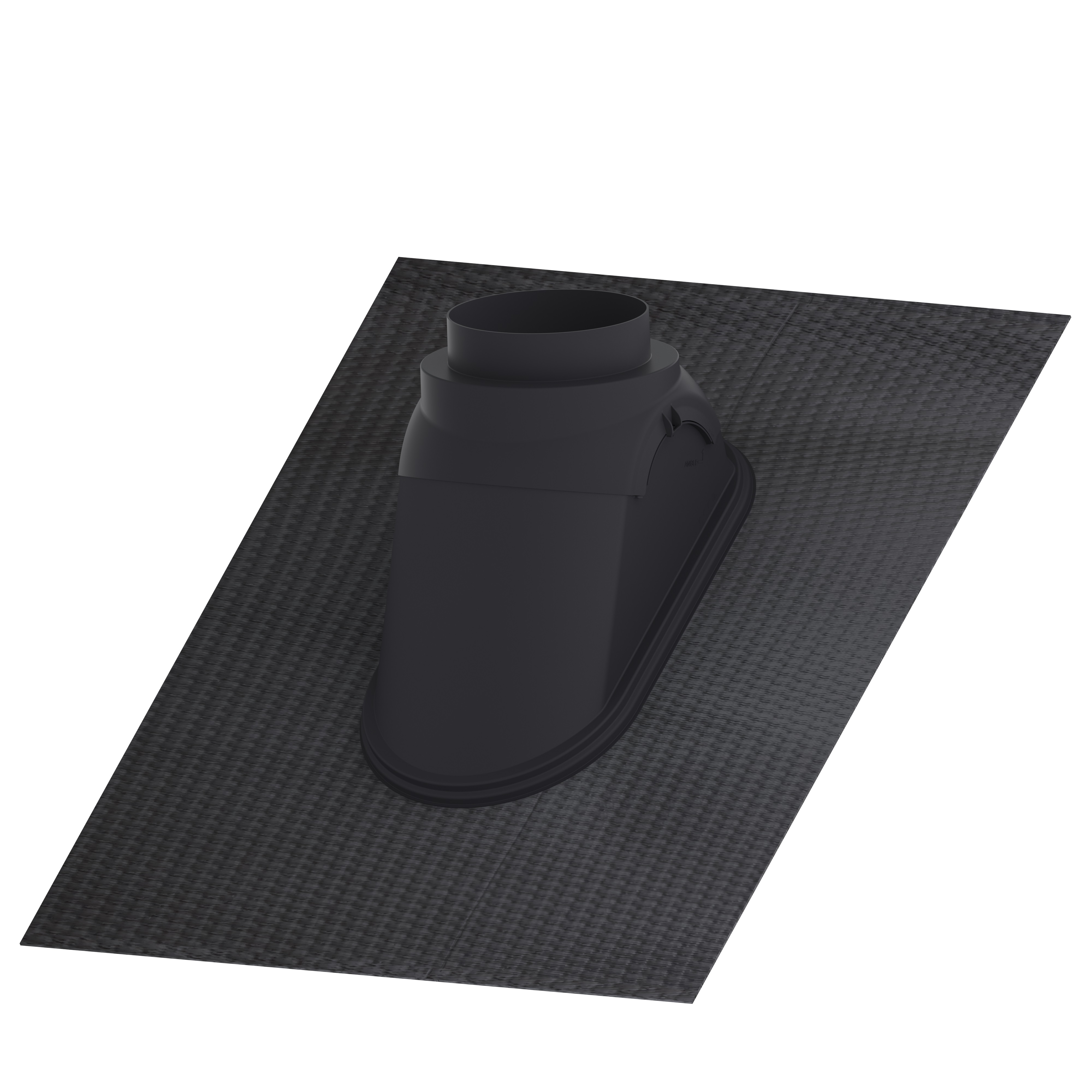 Burgerhout DX Easy Pitched Roof Flashing Black