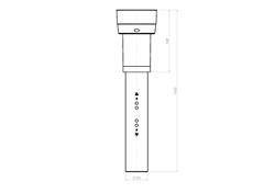 EasyAir Roof Terminal Isolated EPS 160 Terra thumbnail