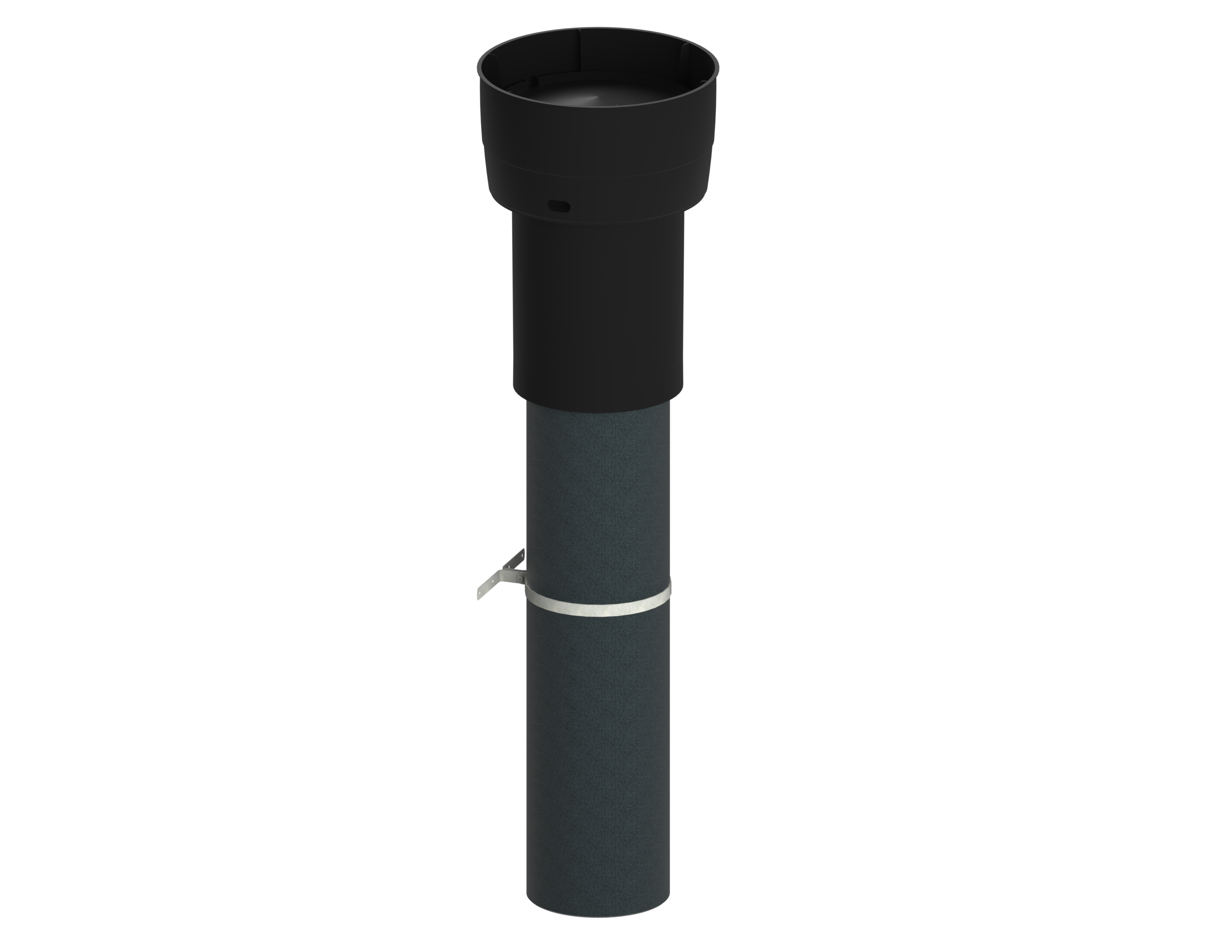 EasyAir Roof Terminal Isolated EPS 180/200 Black thumbnail