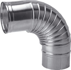 Burgerhout Dunwandig Aluminium (NEN7203) Bocht 90°