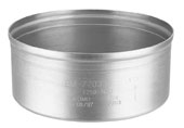 Burgerhout Dunwandig Aluminium (NEN7203) Dop