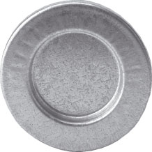 Burgerhout Dunwandig Aluminium Nisbusdeksel