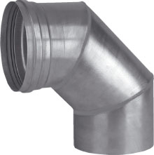 Alu-fix Elbow AL 110 90° thumbnail