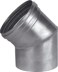 Alu-fix Elbow AL 180 45° thumbnail