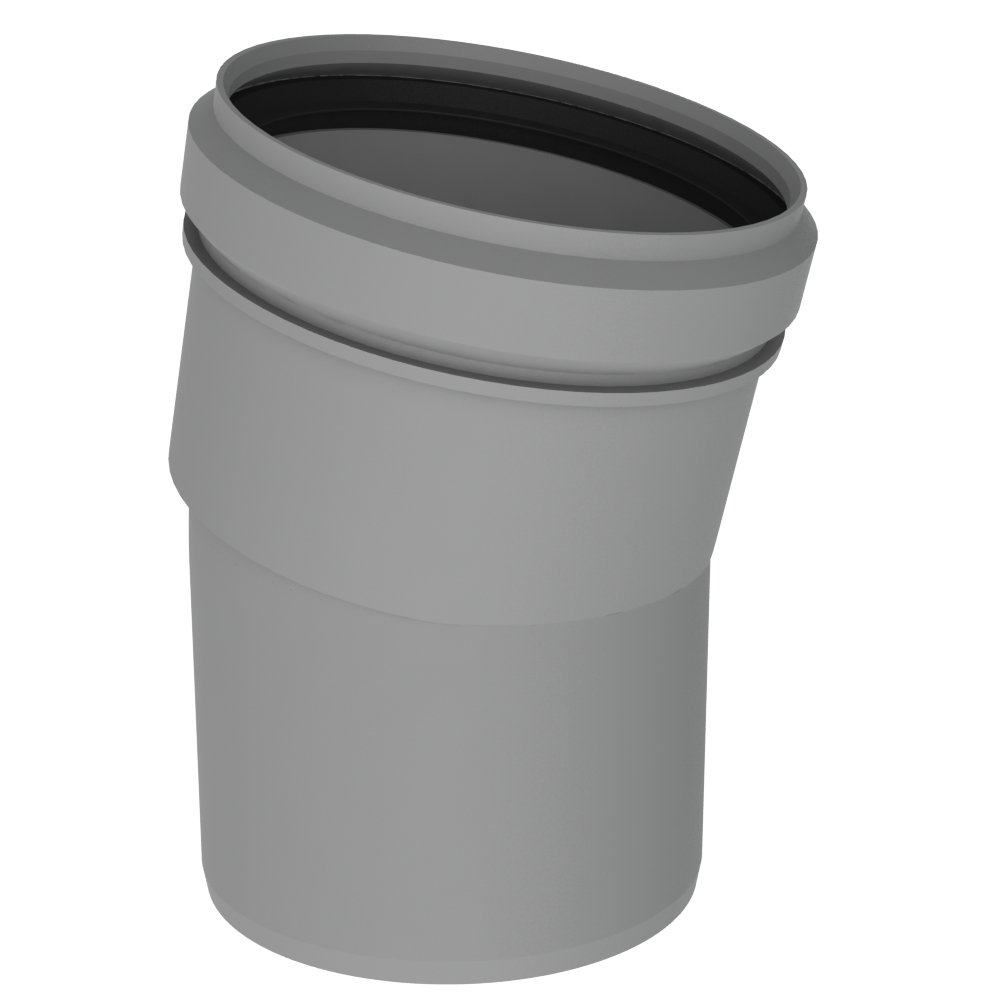 Burgerhout Twinline Elbow PP 15°