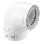 Burgerhout TwinSafe+ PP Elbow 90°