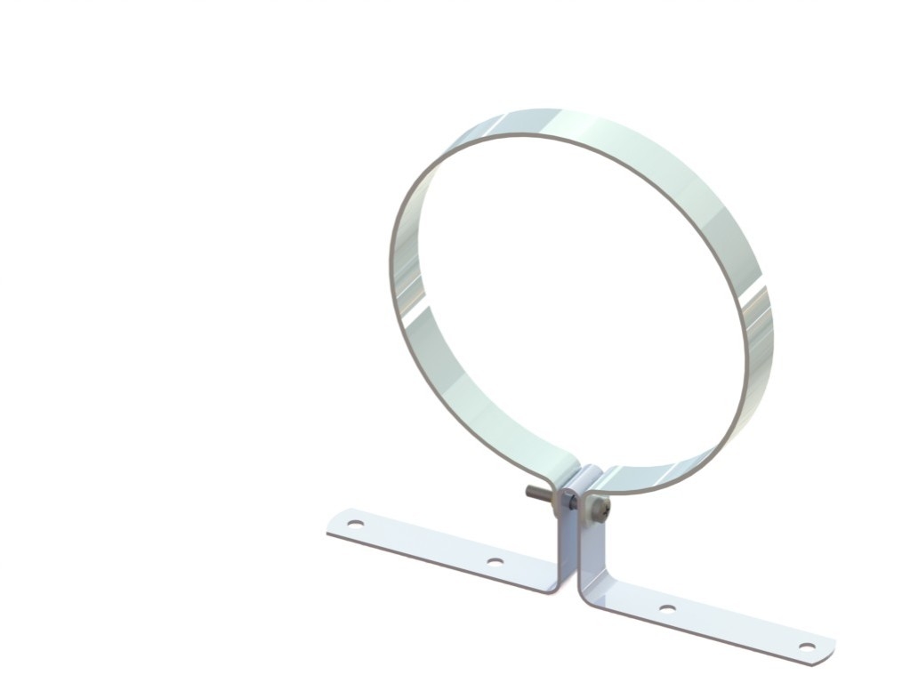 Burgerhout Roof board bracket GLV 150 White Featured Image