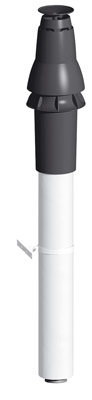 Roof terminal Skyline AL Concentric 100/150 Black Featured Image