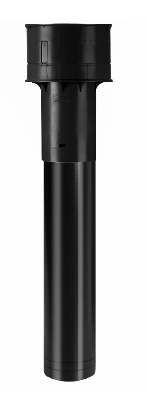 Burgerhout Megavent dakdoorvoer PP Black
