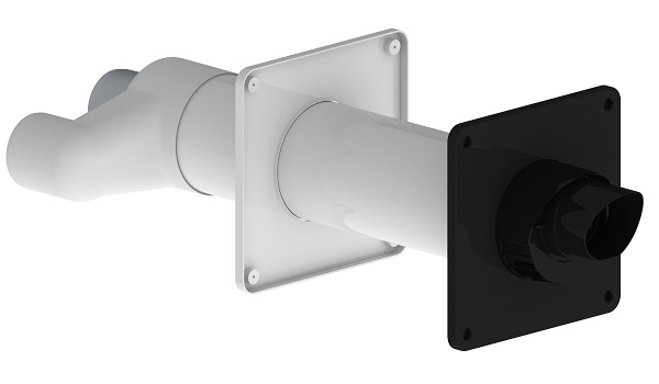 Wall terminal AL 80/125 with adaptor 80-80 Featured Image