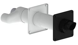 Wall terminal AL 80/125 with adaptor 80-80 thumbnail