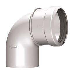 Safe-PP Elbow PP 80 90° White thumbnail