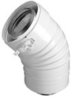 TwinSafe+ Elbow AL Concentric 100/150 45° thumbnail