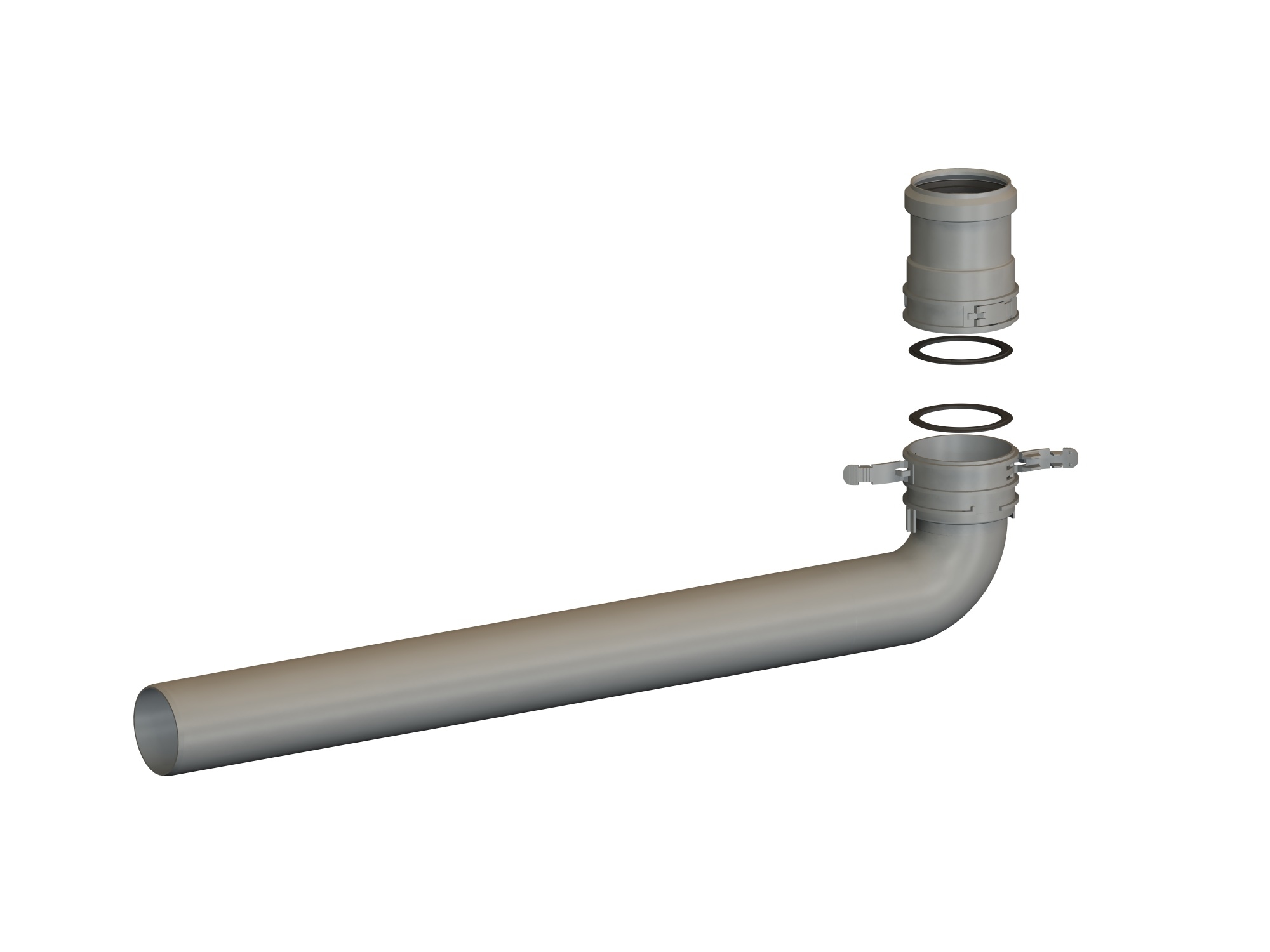 Burgerhout Miniflex Coupling Elbow extension