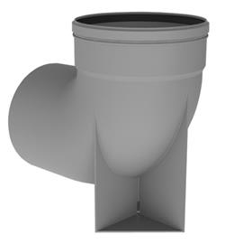 Twinline Support elbow PP 130 90° thumbnail