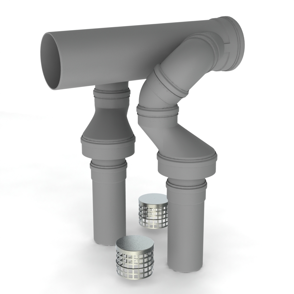 Burgerhout Multiline Kit Back-to-Back Extension With Valve